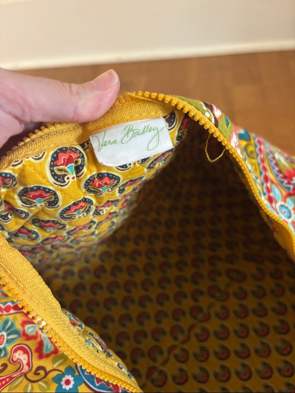 Vera Bradley Quilted Duffel - Picture 5 of 6